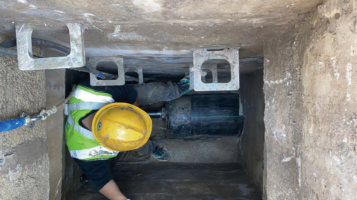 平桥HDPE短管内衬法